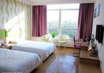 Shuangdie Business Hotel Liaocheng Buitenkant foto